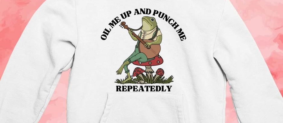 Official Oil me up and punch me repeatedly shirt