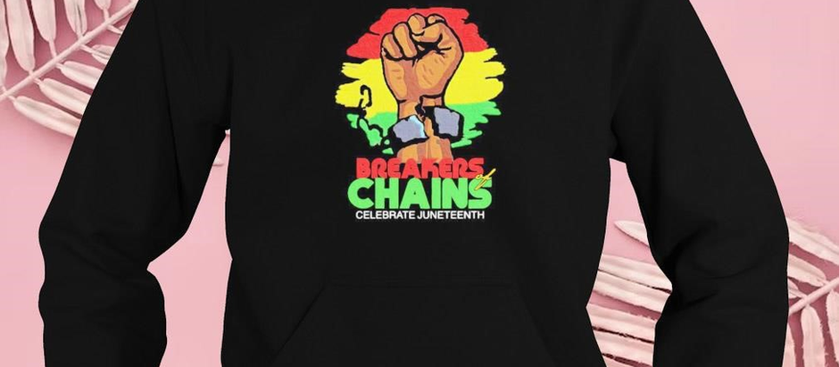 Celebrate Juneteenth breakers of chains shirt
