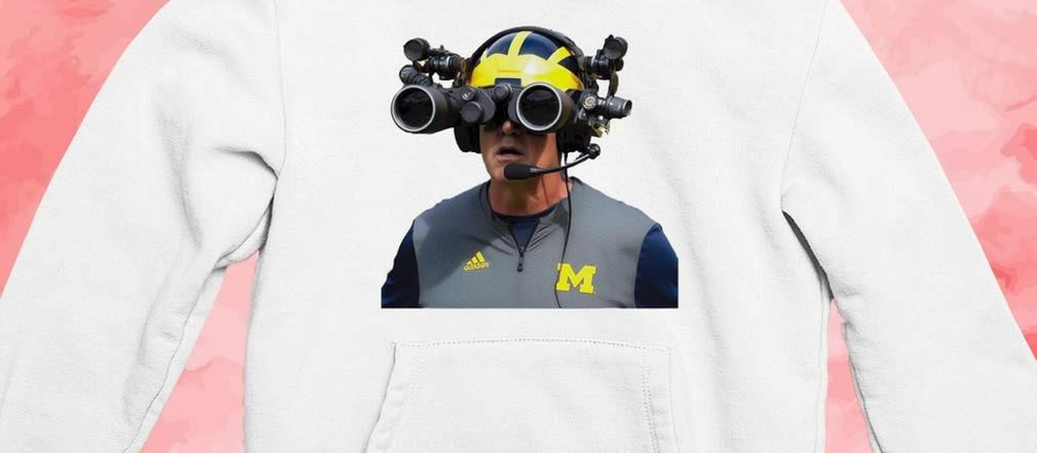 Official Michigan Harbaugh is watching you shirt