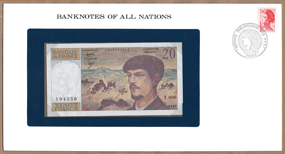 FRANÇA 20 FRANCS PK 151a