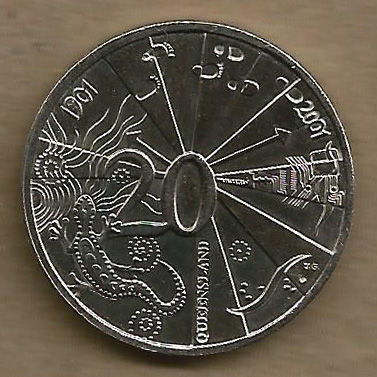 AUSTRÁLIA 20 CENTS 2001