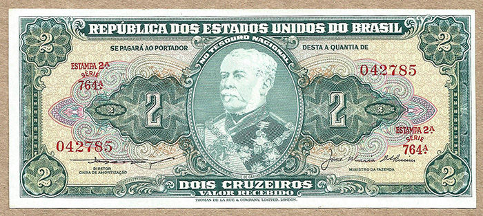BRASIL 2 CRUZEIROS C 063