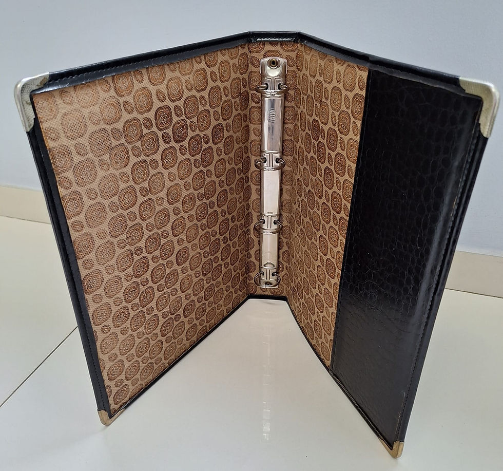 Miniatura: CAPA PARA CÉDULAS 4 ARGOLAS - USADA