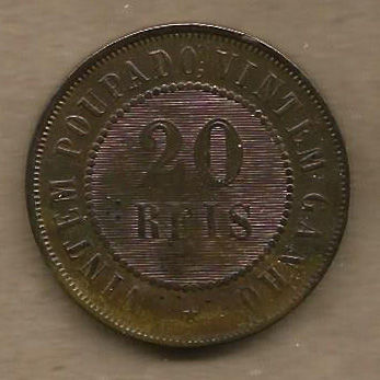 BRASIL 20 RÉIS 1910