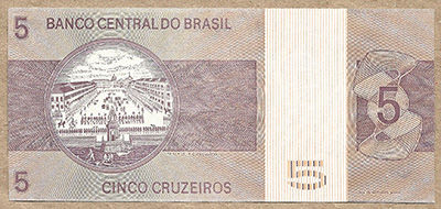 Miniatura: BRASIL 5 CRUZEIROS C 136