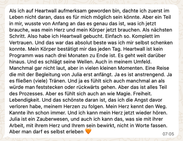 Julia Melczer | Herzensbrecherin & Heilerin | Heartwall, Rezension, Herzenswand lösen, Energieheilung