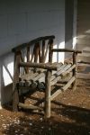 bush-timber-bench-mount-barker-museum-western-australia