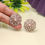 Thumbnail: Pink American diamond earrings