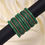 Thumbnail: Green and gold bangles set