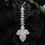 Thumbnail: Elegant silver maang tikka with leaf design