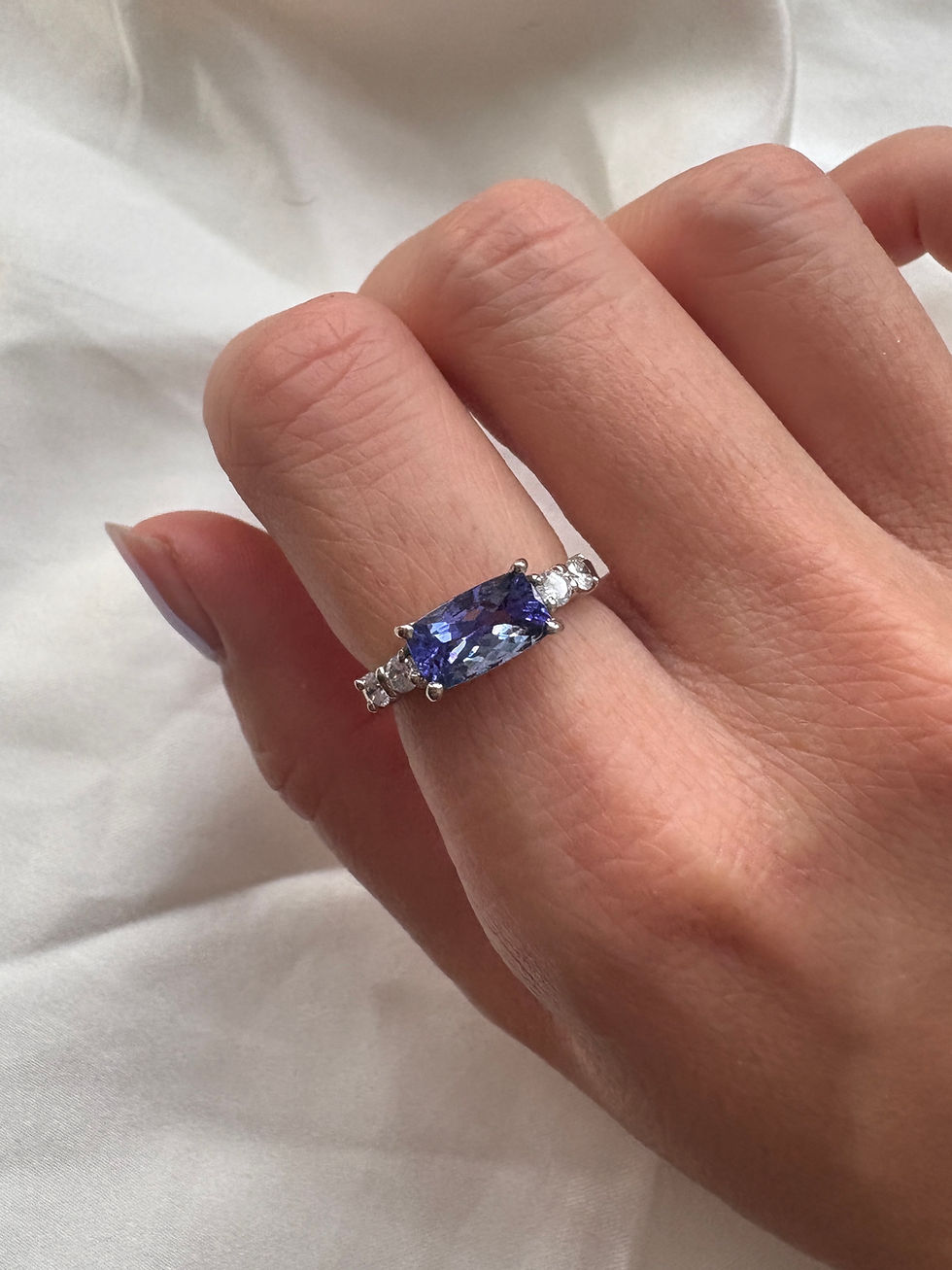 Thumbnail: Tanzanite East West Ring