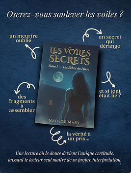 teaser Les Voiles Secrets Tome 1