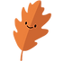 Fall leaf illustration