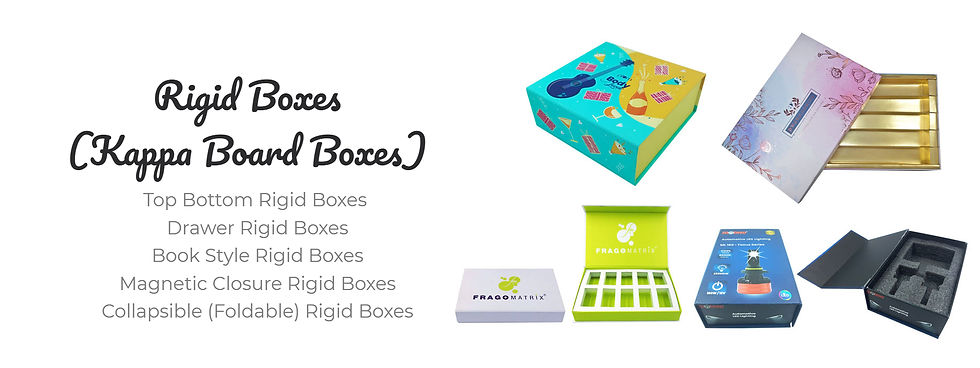 Rigid boxes