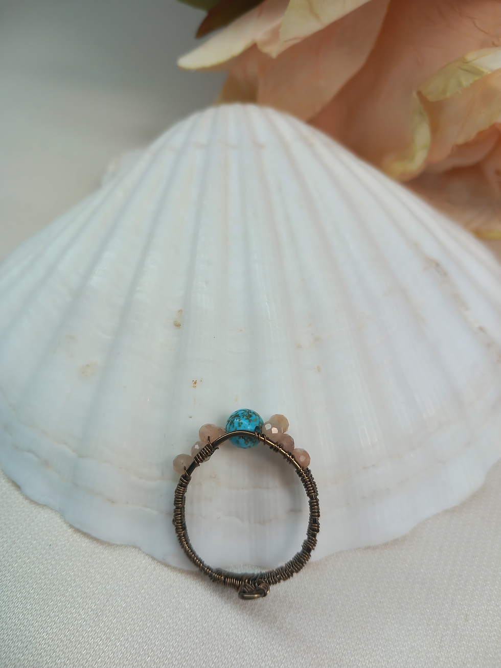 Thumbnail: Turquoise / Peach Moonstone