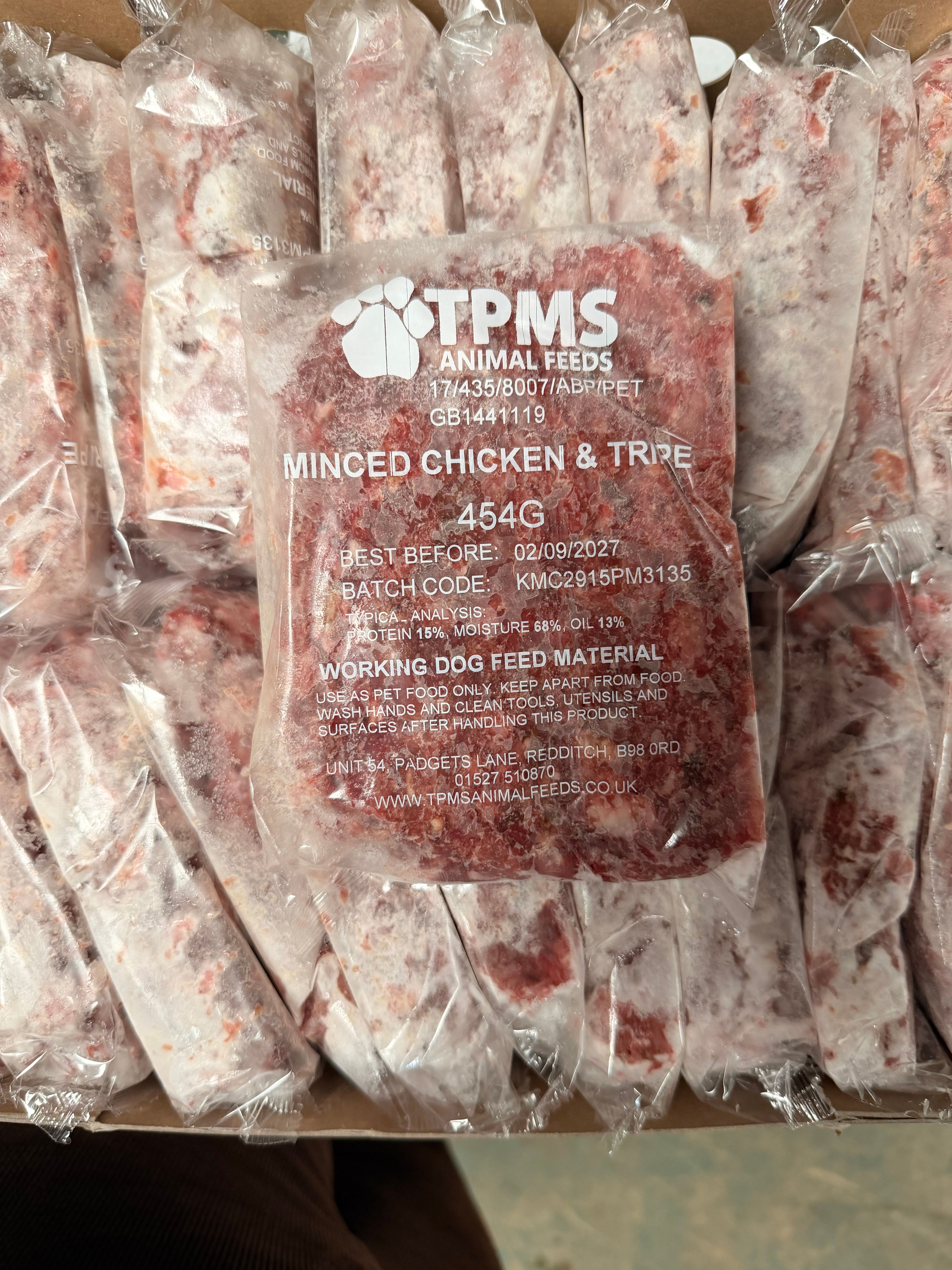 TPMS Chicken & Tripe 80-10-10 Complete