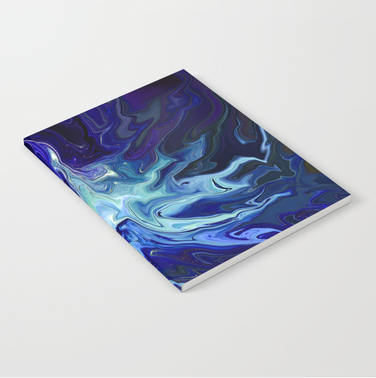 645 BLUE notebook