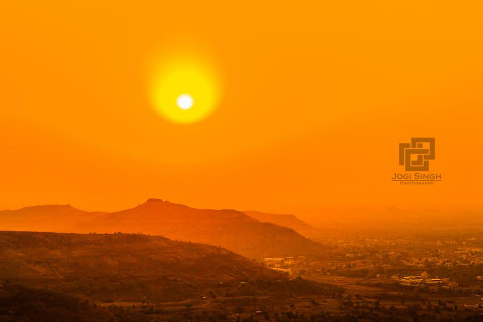 City of Pune at Sunset