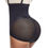 Thumbnail: Black Adjustable Strap Sheer Mesh Seamless Panty Smooth