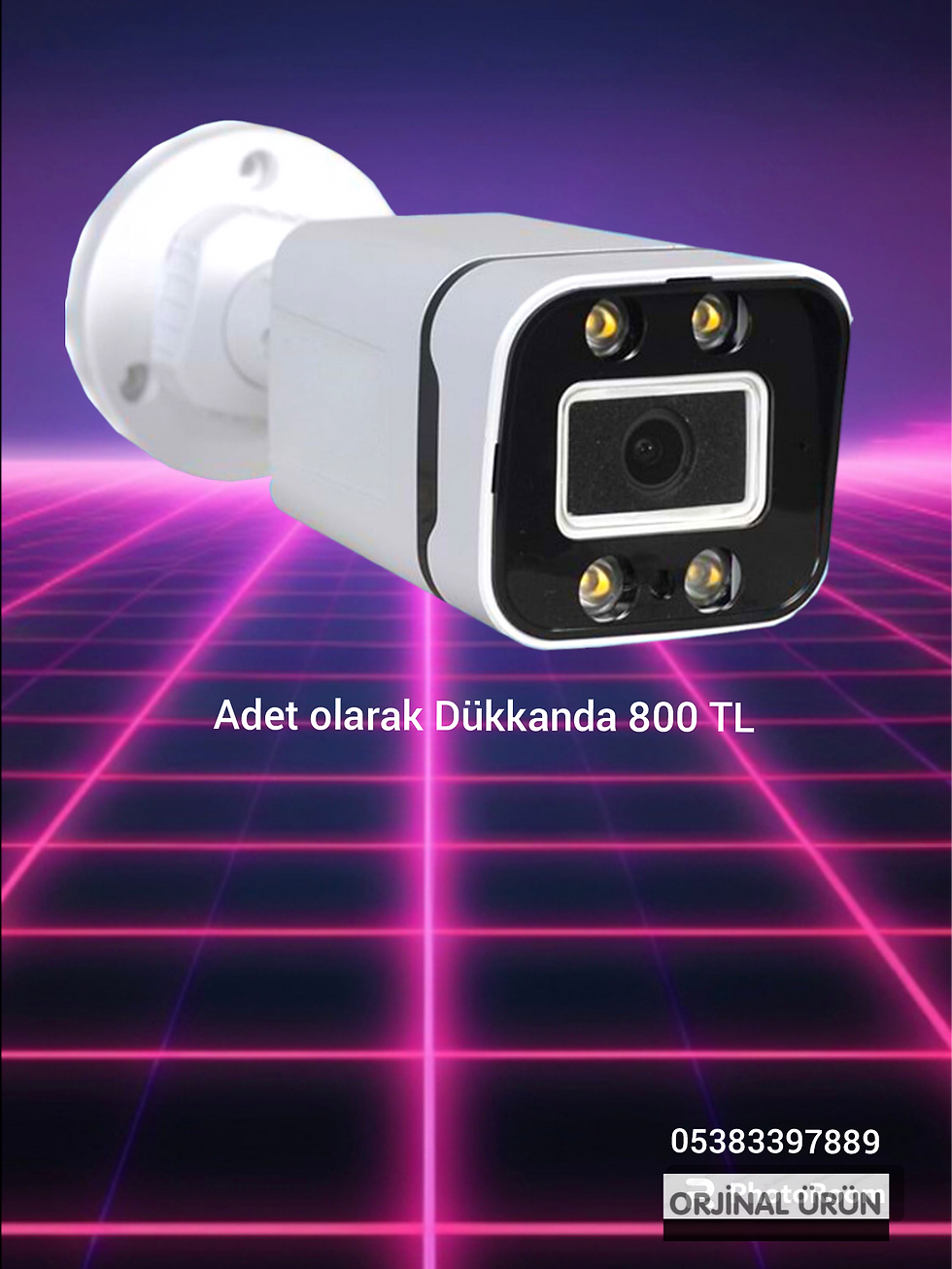 Küçük resim: 8 LI SET 5 MP GECE GÖRÜŞLÜ RENKLİ AHD