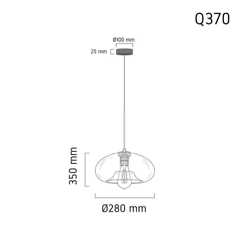 ภาพขนาดย่อ: Pendant Lamp Q370