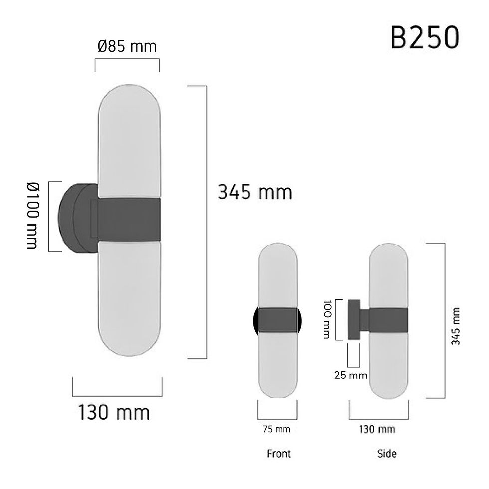 ภาพขนาดย่อ: Wall Lamp B250