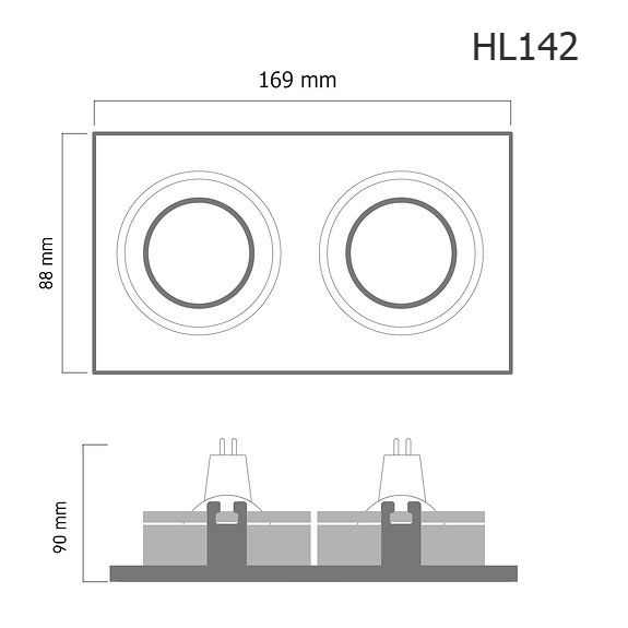 ภาพขนาดย่อ: Downlight HL142