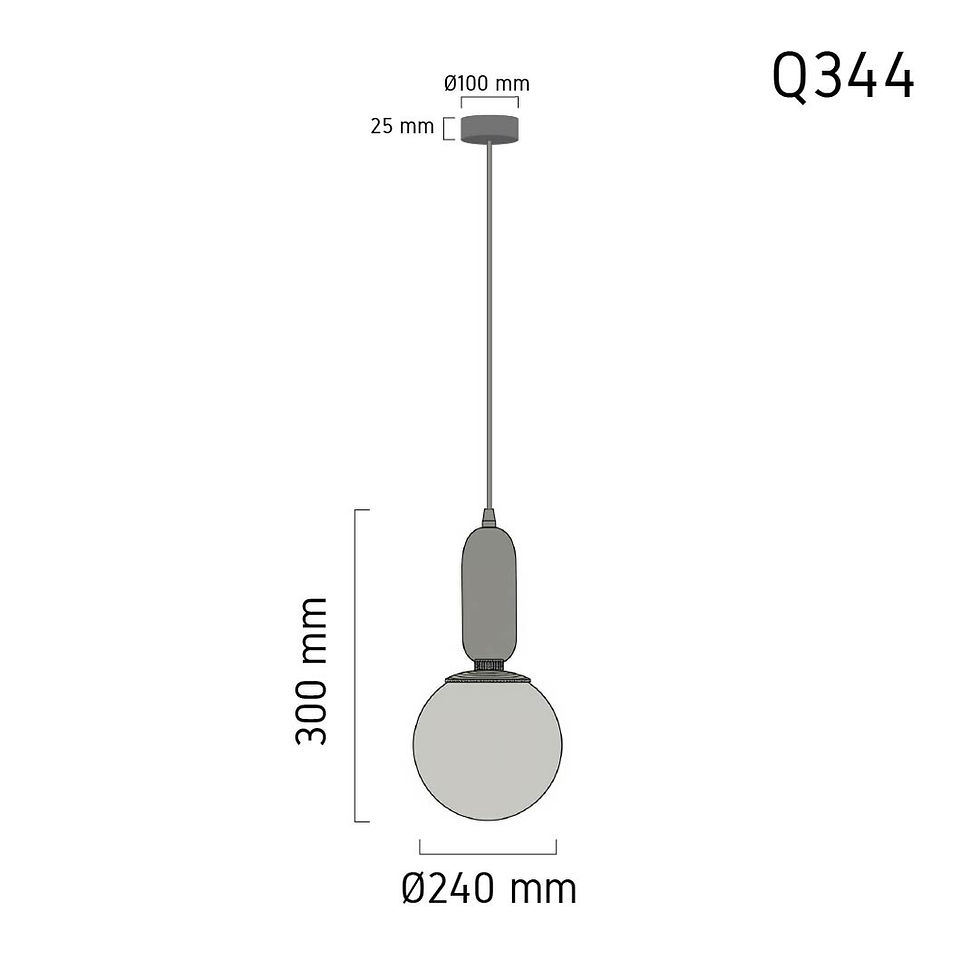 ภาพขนาดย่อ: Pendant Lamp Q344