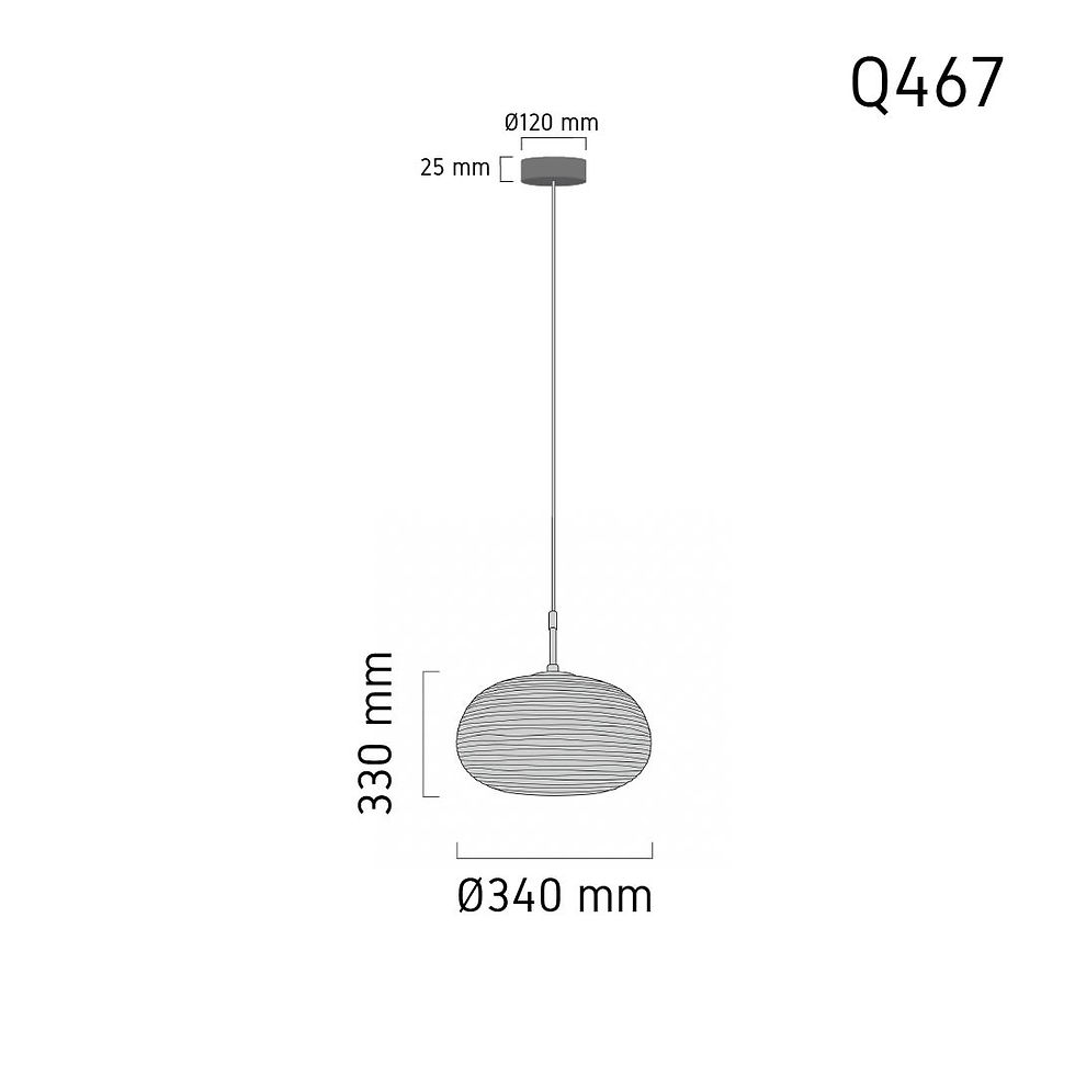 ภาพขนาดย่อ: Pendant Lamp Q467