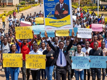 Students conducting campaigns. AI generated photo