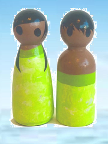 Thumbnail: 6 “Village Family” (colour options)