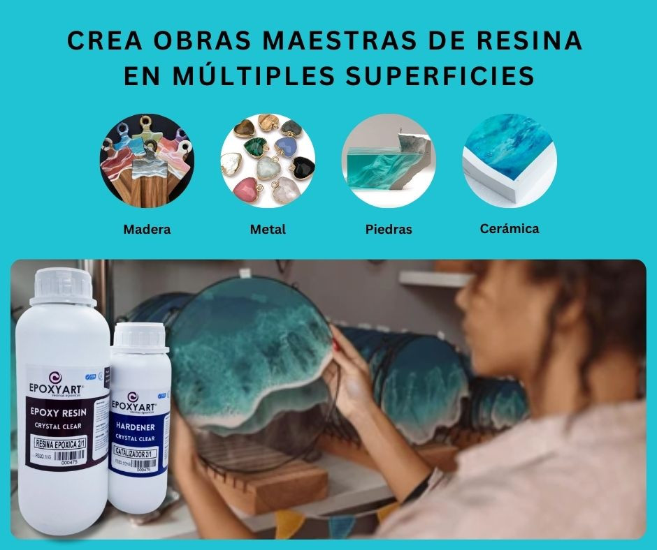 Miniatura: Resina Epóxica Para Recubrimiento, Pisos, Cuadros