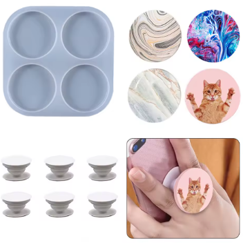 Miniatura: Moldes de resina de silicona para soporte de teléfono móvil