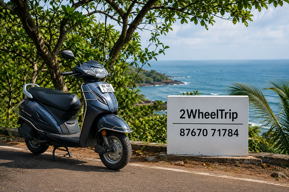 Trusted and affordable scooty rentals in Shrivardhan offering best rates 8767071784