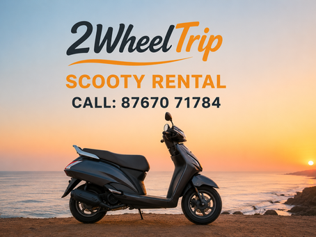 Premium Scooty Rentals in Shrivardhan & Diveagar π΅ | 2WheelTrip