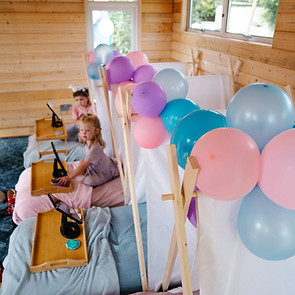 Sleepover Tent Set Up