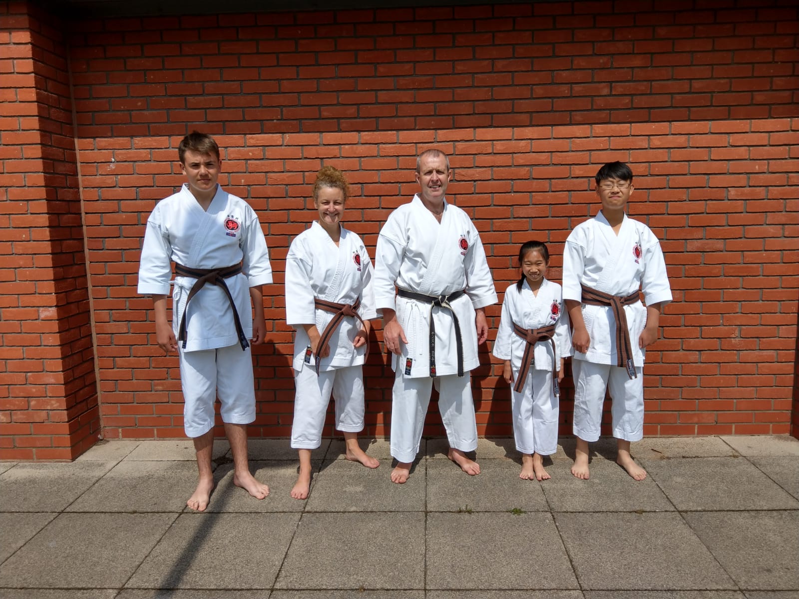 Karate grading success Chesterfield