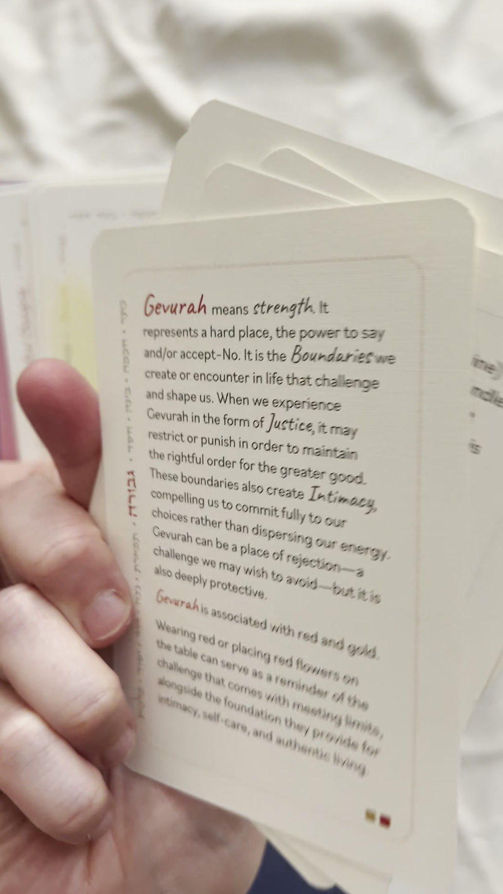 Thumbnail: Intentional Flowers Deck (Hard Copy)