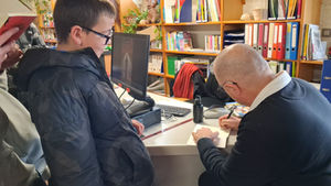 De le lecture en 3ème... puis une rencontre avec un auteur !