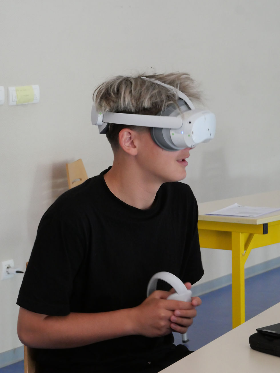 Les élèves apprennent grâce au jeu et à la réalité virtuelle