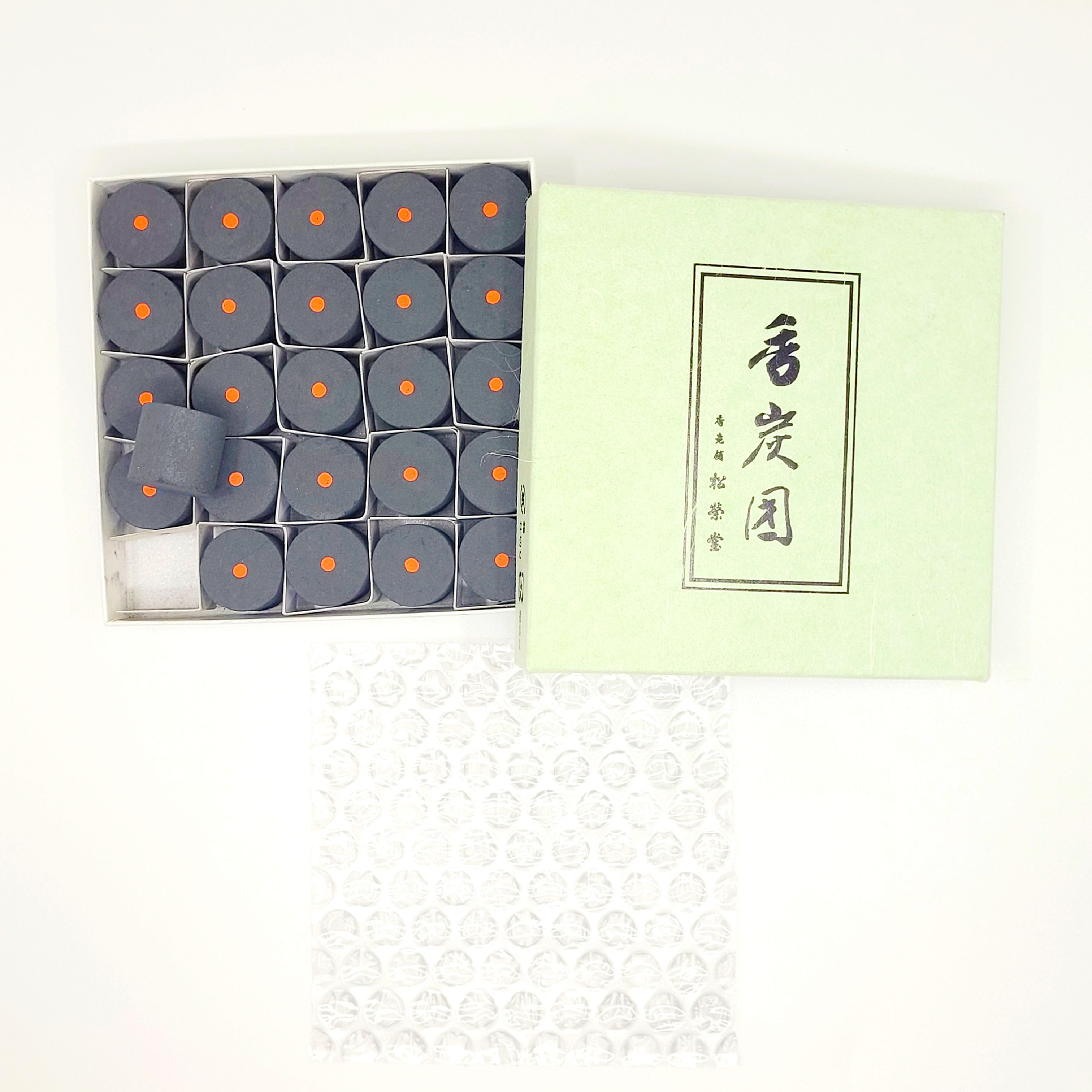 日本松榮堂圓柱香炭團 Cylinder Incense Charcoal