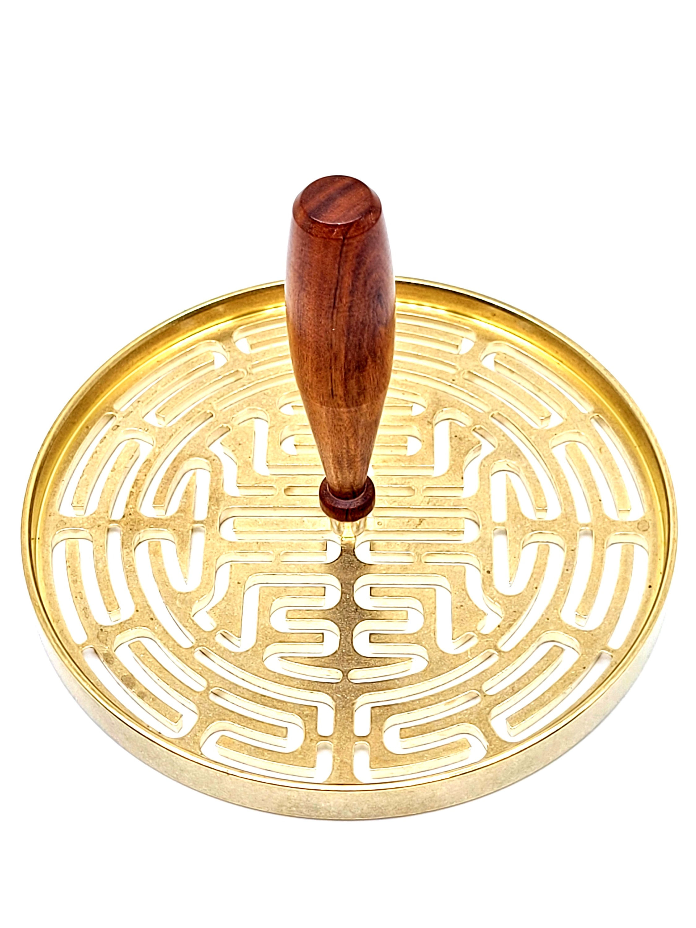 12cm壽字篆香印 12cm Longevity Incense Powder Mold