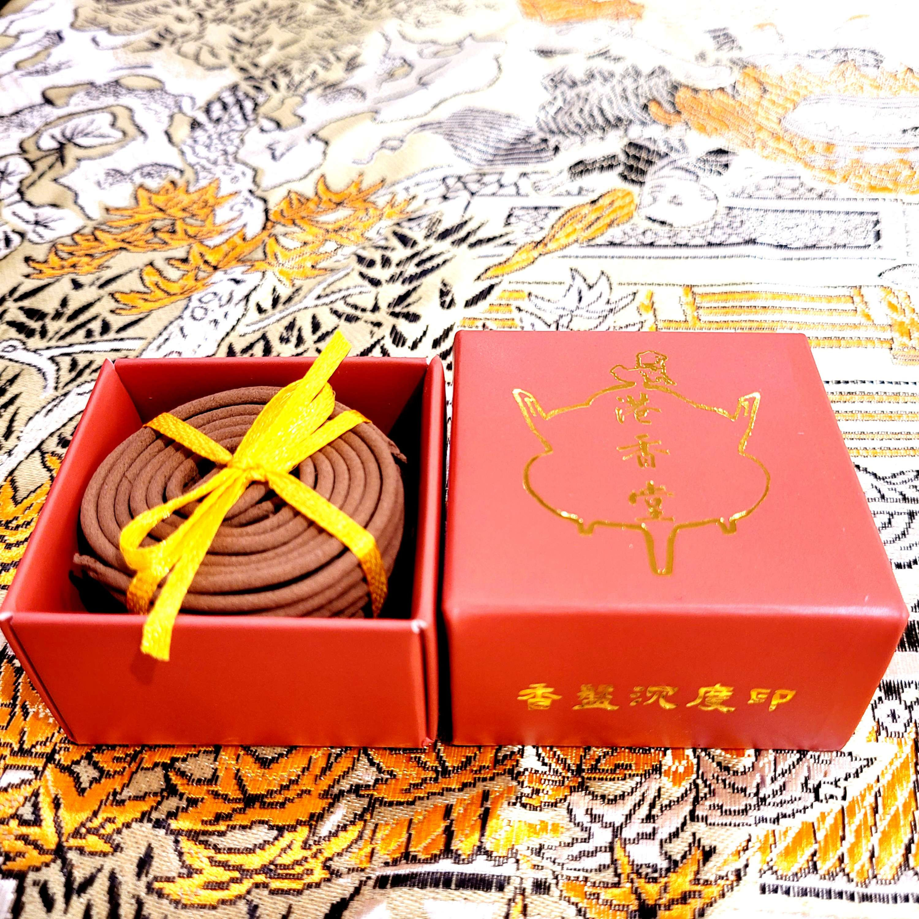 (中東貴族最愛)印度培植沉香盤香 2小時 2hrs India Cultivated Agarwood (Oud) Incense Coil