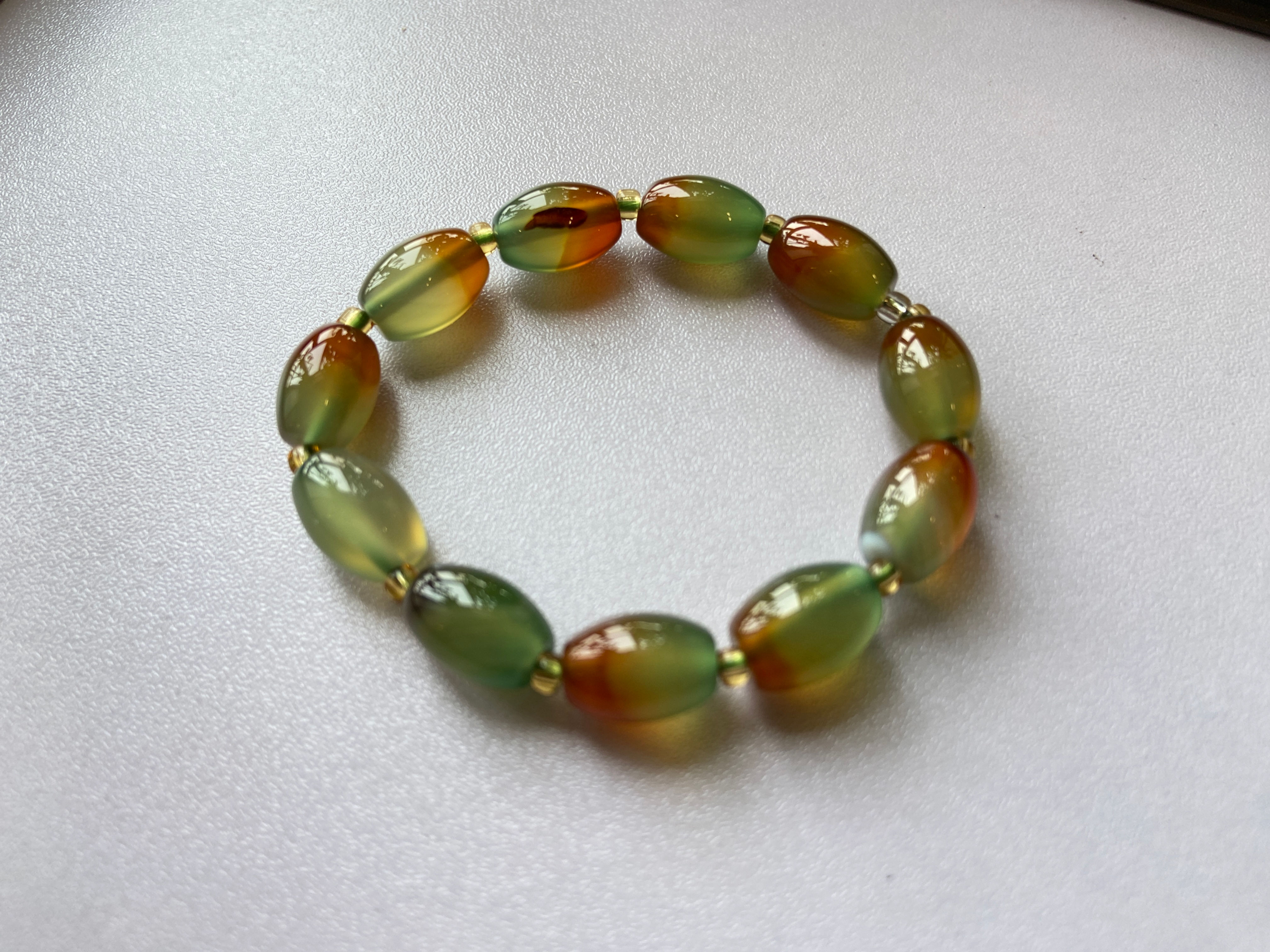 鹽源瑪瑙手串Yanyuan Agate Bracelet