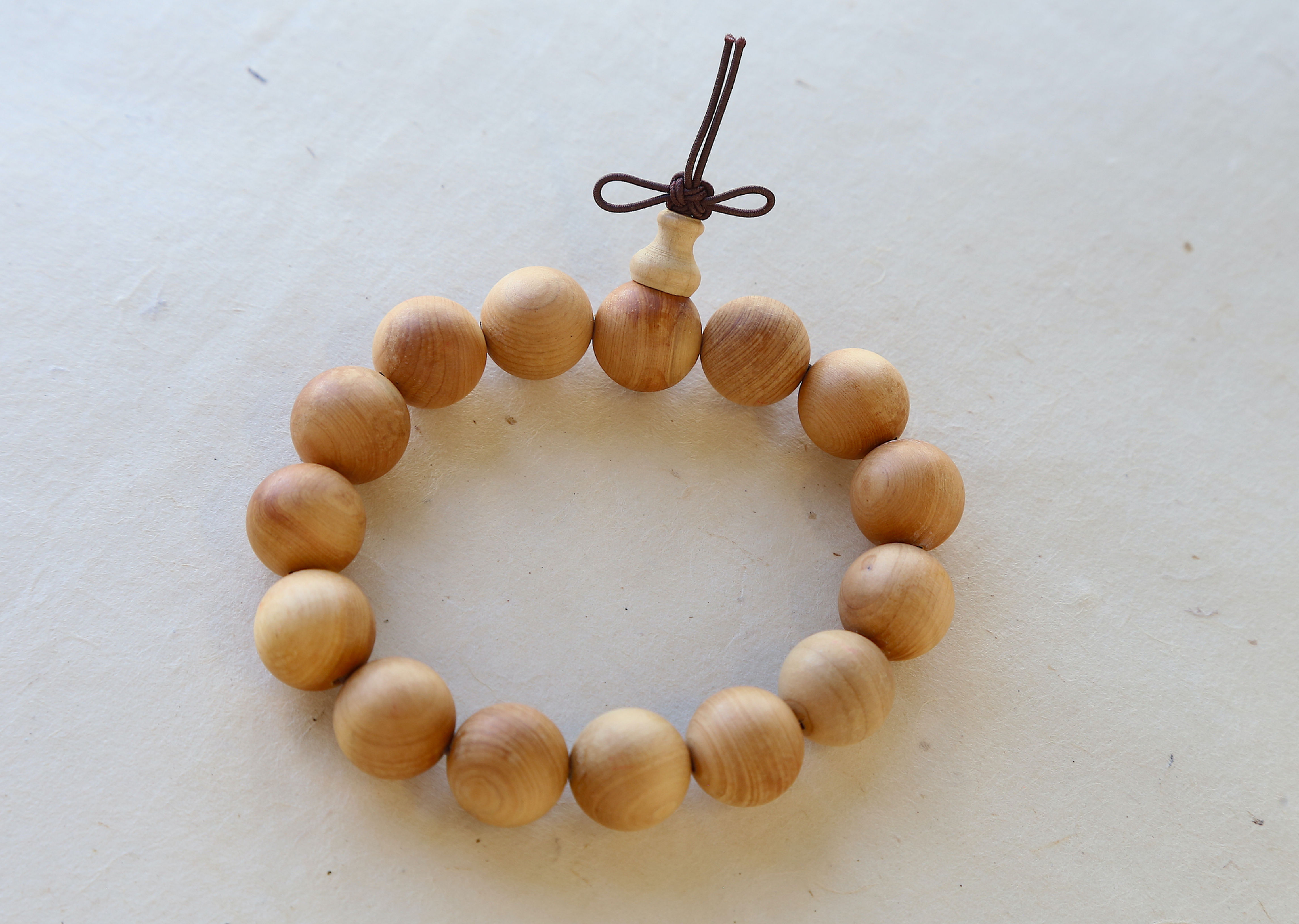 提神醒腦之選-崖柏15粒beads 13mm Eastern White Cedar bracelet