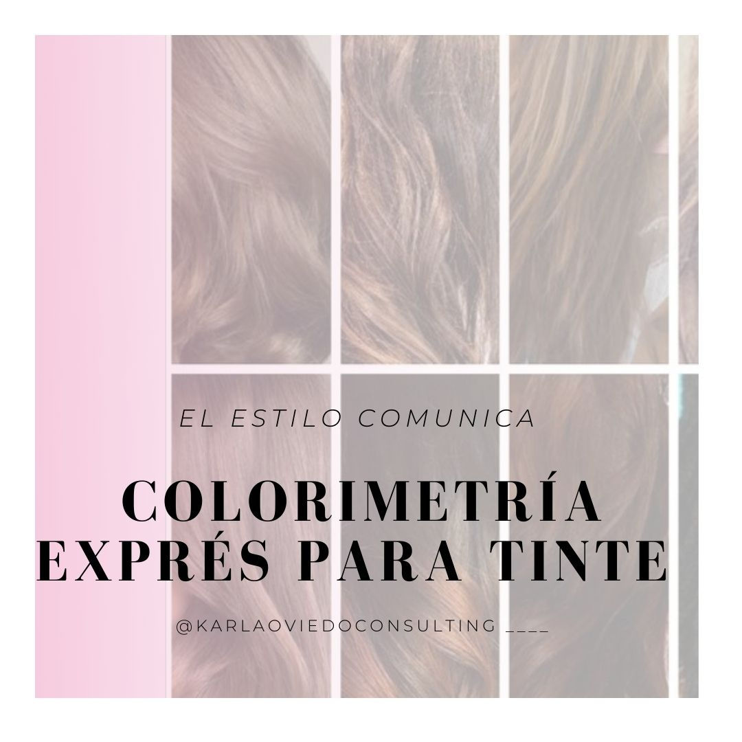 Colorimetría exprés para tinte
