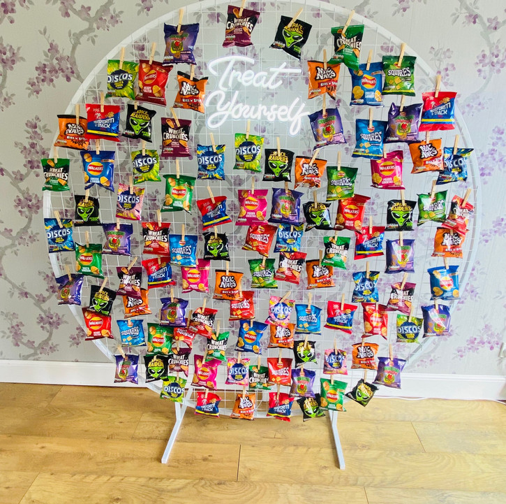 DIY Crisp Wall Hire Party Supplies Aberdeen