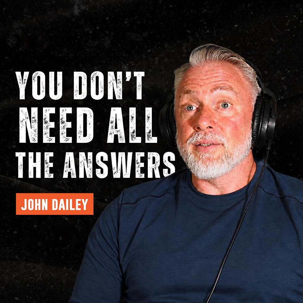 Podcast thumbnail featuring John Dailey