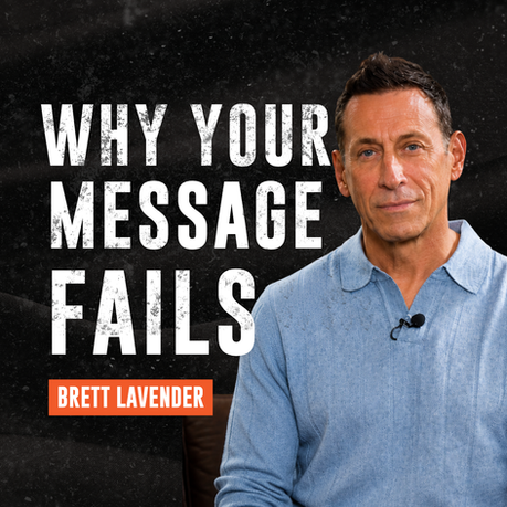 Podcast thumbnail featuring Brett Lavender
