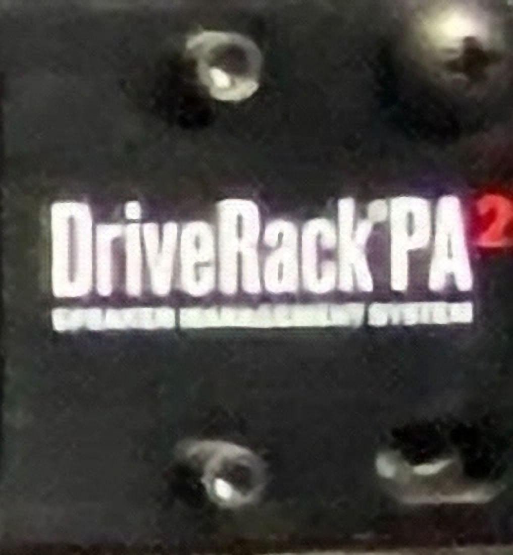 DBX - DriveRack PA2 - Speaker Manager